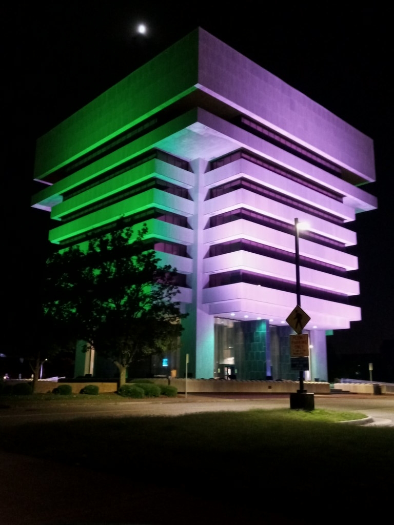 Hampton City Hall On June 20, 2021 With KHS Colors